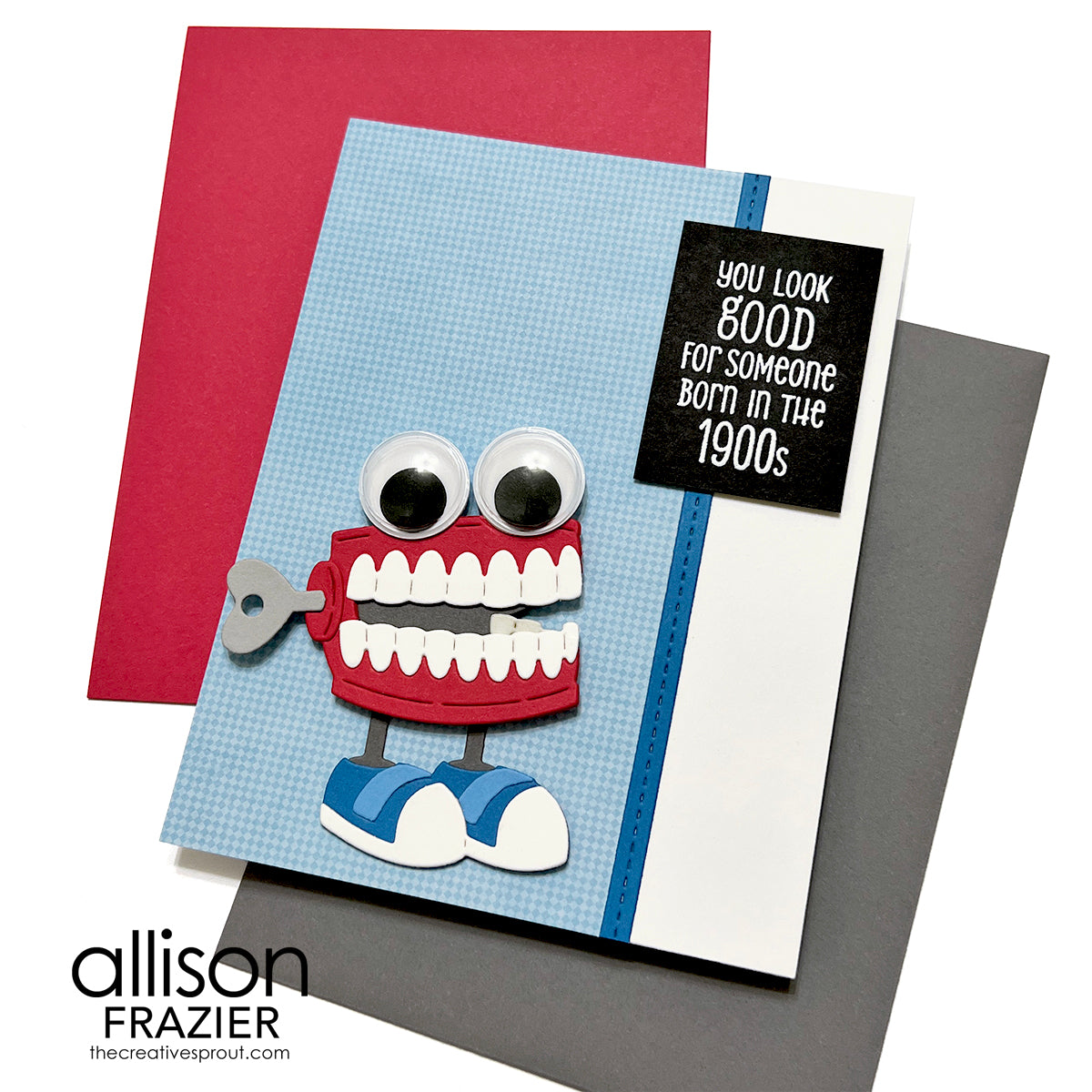 Spellbinders Rosie's Studio Breakfast in Bed 6x6 Designer Paper Pad 169214 googly eyes | color-code:ALT01