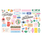Spellbinders Rosie's Studio Breakfast in Bed Chipboard Stickers 169219