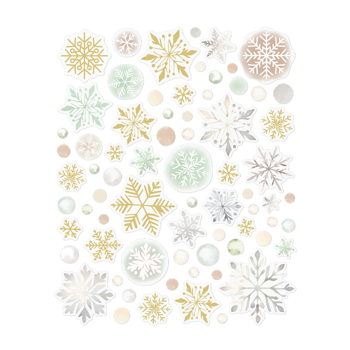 Spellbinders Rosie's Studio Sleigh Bells Ring Glisten Stickers 169428