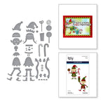 Spellbinders Santa's Elves Etched Dies s4-1472
