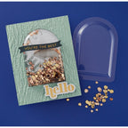 Spellbinders Satin Gold Sequins scs-364 hello