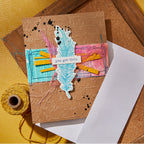 Spellbinders Scribbled Letter Embossing Folder ses-065 you got this