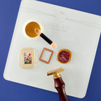 Spellbinders Sealed Glass Mat wsa-006 coloring