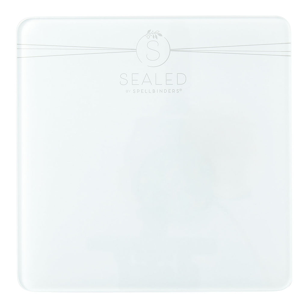 Spellbinders Sealed Glass Mat wsa-006 empty