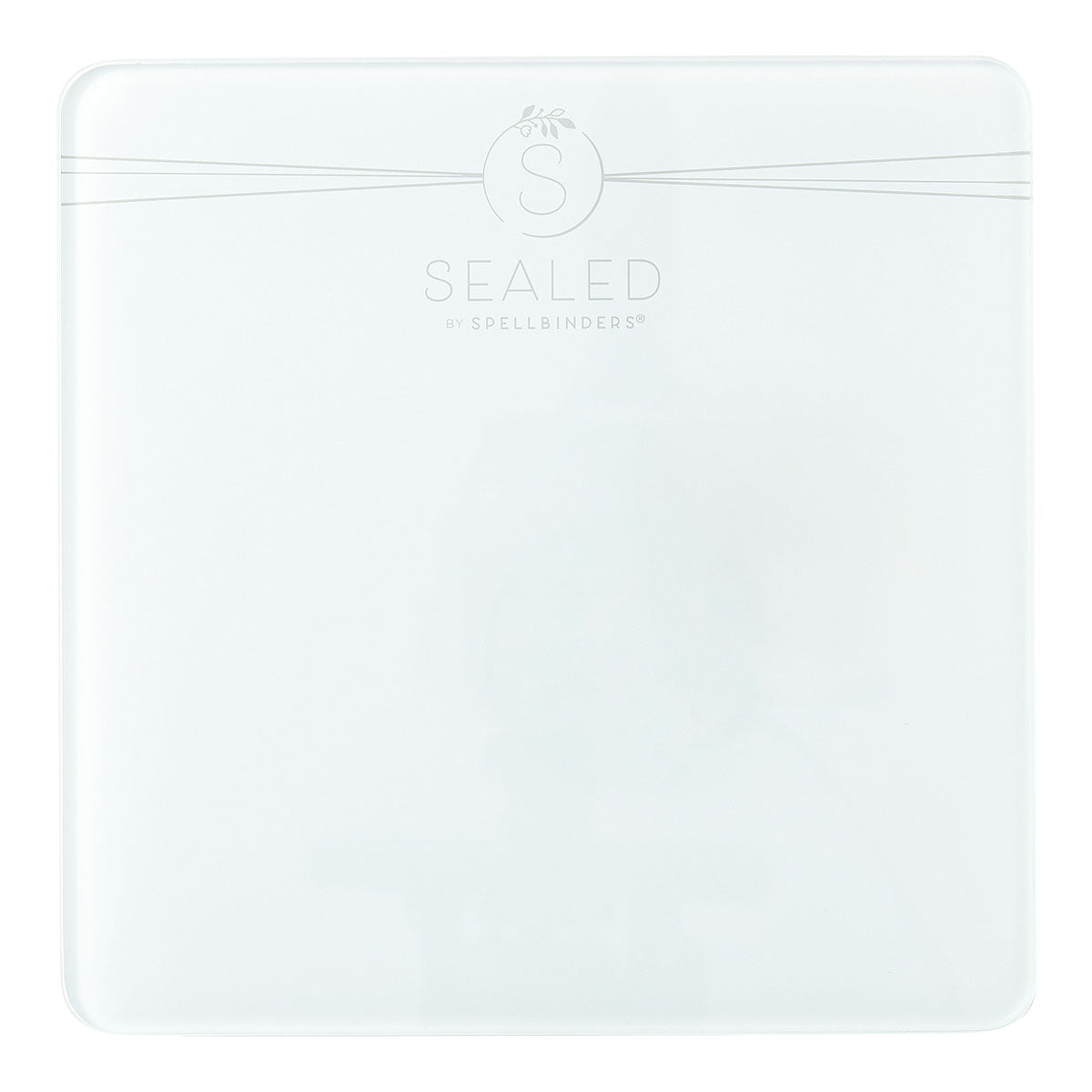 Spellbinders Sealed Glass Mat wsa-006 empty