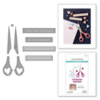 Spellbinders Sharon's Scissors Etched Dies s2-449