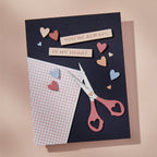 Spellbinders Sharon's Scissors Etched Dies s2-449 my heart