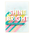 Spellbinders Shine Bright Etched Dies sparkle