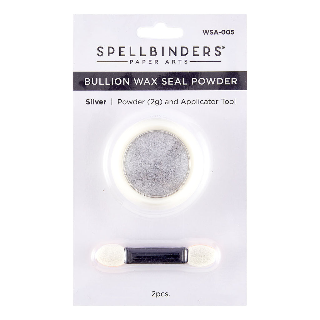Spellbinders Silver Bullion Wax Seal Powder wsa-005