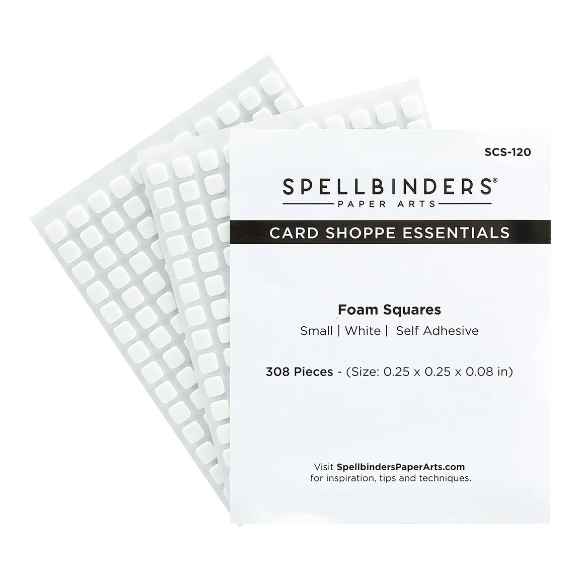 Spellbinders Small White Foam Adhesive Squares scs-120
