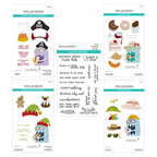 Spellbinders Snack Goals I Want It All Stamp and Die Set bd-1153