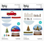Spellbinders Snow Globe Scenes Die Set bd-1160