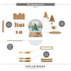 Spellbinders Snow Globe Scenes Die Set bd-1160 guide