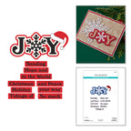 Spellbinders Snowflake Joy Stamp and Die Set sds-235