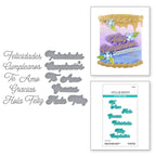 Spellbinders Spanish Everyday Sentiments Etched Dies s4-1410