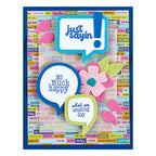 Spellbinders Speech Bubbles Sentiments Stamp and Die Bundle happy