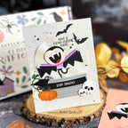 Spellbinders Spider Web Background Press Plate BP-080 vampire | color-code:ALT03