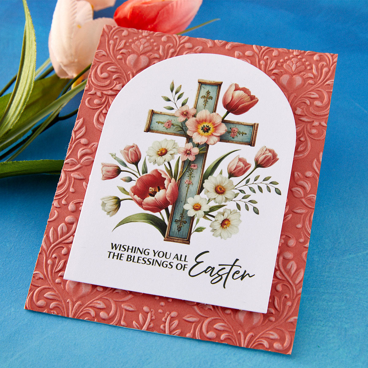 Spellbinders Spring Blessings Rub-On Sheets scsr-008 Easter
