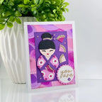 Spellbinders Spring in Kyoto BetterPress and Stencil Set bd-0943 you are