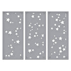 Spellbinders Starry Night 3D Emboss and Cut Folder and Stencil Set bd-0945 big templates