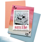 Spellbinders Steamboat Willie Betterpress Press Plates and Die Set bp-313 smile