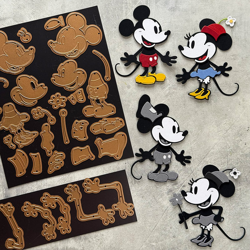 Spellbinders Steamboat Willie Duo and Frames Die Bundle image 1