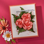 Spellbinders Summer Solstice Garden Sentiments BetterPress Plate and Die Set bp-297 person