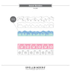 Spellbinders Sweet Borders Etched Dies by Stamperia s4-1486 border