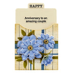 Spellbinders Tabbed In and Out Sentiments Clear Stamp and Die Set sds-207 amazing couple