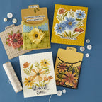 Spellbinders Tabbed In and Out Sentiments and Envelope Add Ons Stamp and Die Bundle great friend