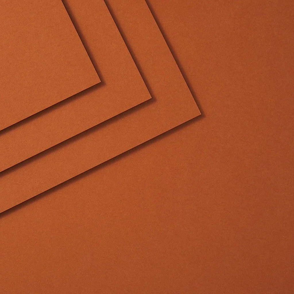 Spellbinders Terra Cotta ColorWheel Cardstock 8.5x11 cs-8-113 up close