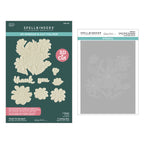 Spellbinders Thank You Bouquet 3D Folder and Stencil Set bd-0995