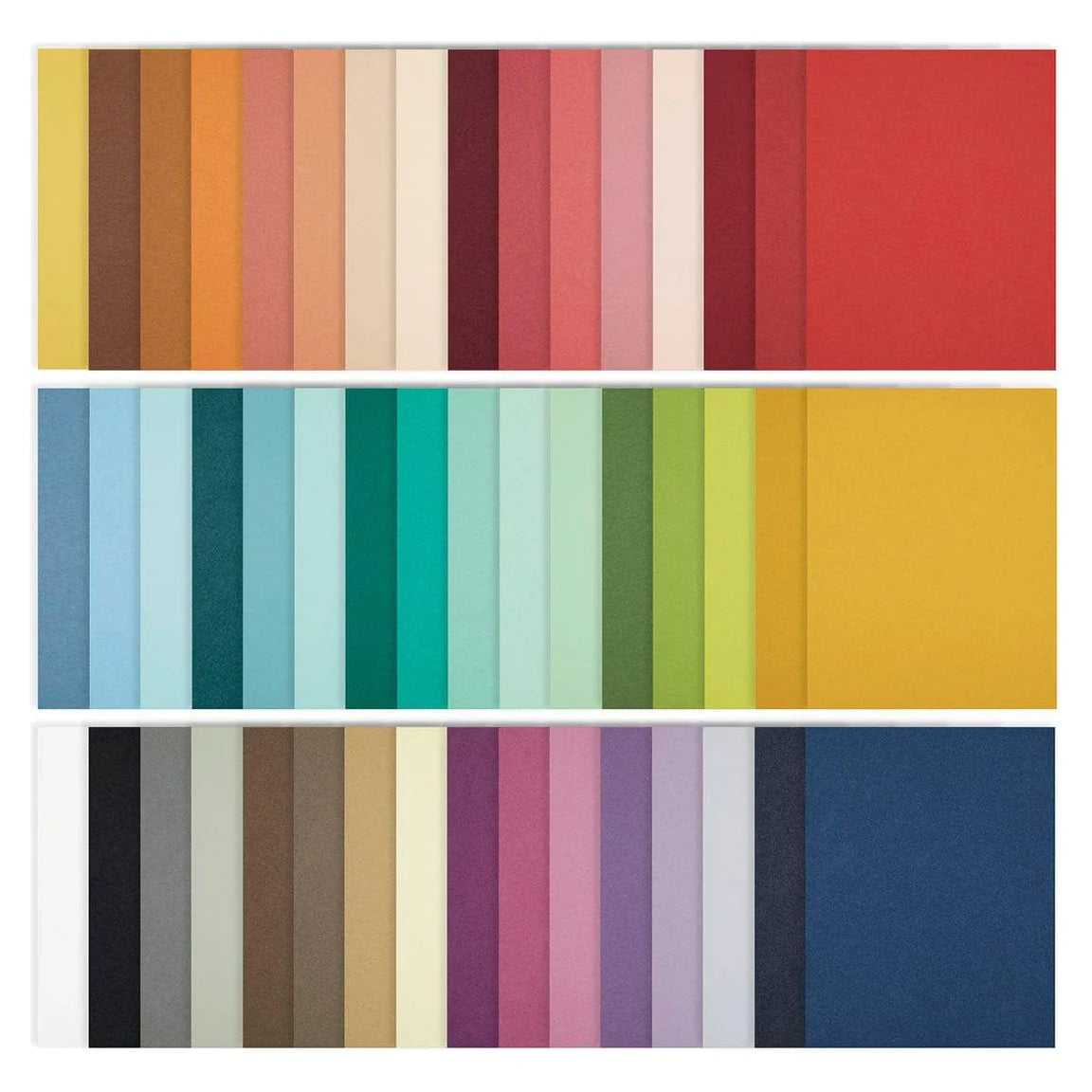 Spellbinders The Full 48 ColorWheel Cardstock Pack A2 csa-016