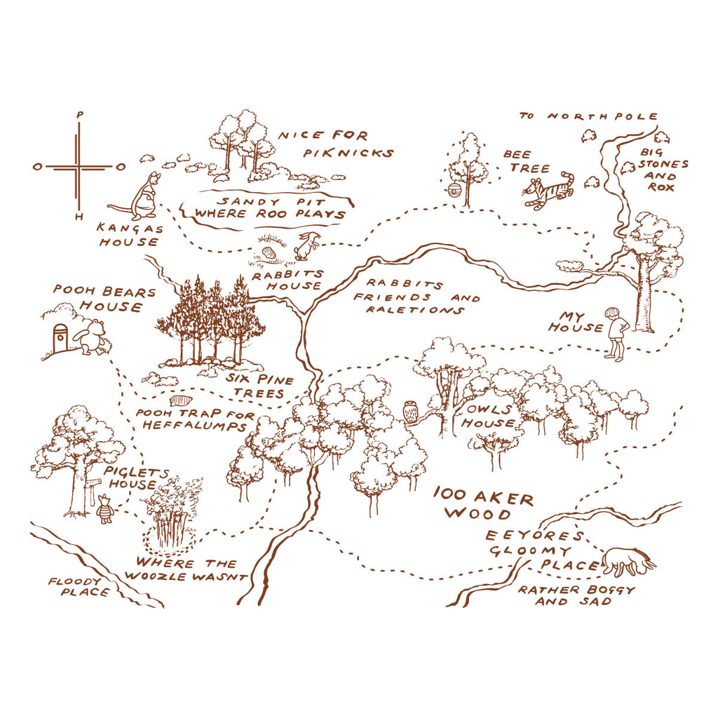 Spellbinders The Hundred Acre Wood Press and Foil Plate bp-343 100 acre wood