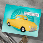Spellbinders Timeless Truck Etched Dies s4-1446 little pick up