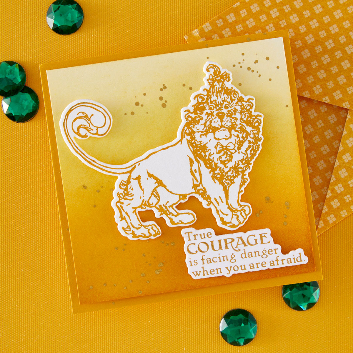 Spellbinders Tin Man, Scarecrow and Lion BetterPress Plate and Die Set bp-332 lion