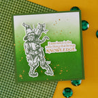 Spellbinders Tin Man, Scarecrow and Lion BetterPress Plate and Die Set bp-332 scarecrow