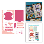 Spellbinders Torn Edges with Tag Etched Dies s7-298