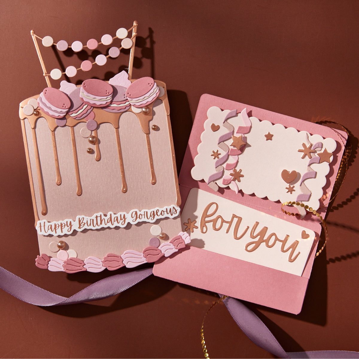 Spellbinders Treat Yourself Gift Card Holder Etched Dies s5-672 for you