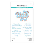 Spellbinders Ugh Clear Stamp and Die Set sds-218
