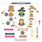 Spellbinders Wickedly Sweet Etched Dies s6-273 assembly guide