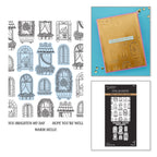 Spellbinders Windows with a View Press and Foil Plate and Die Set bp-366