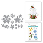 Spellbinders Winter and Christmas Embellishments Etched Dies s4-1491