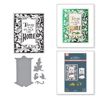 Spellbinders Wonder of Oz Frame and Tag BetterPress Plate and Die Set bp-334