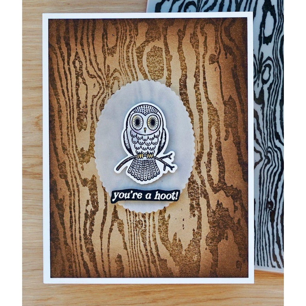 Spellbinders Woodland Wildlife Simon Hurley Coordinating Etched Dies s6-248 owl