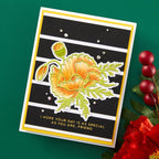 Spellbinders Yana's Poppy Etched Dies s4-1335*