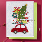 Spellbinders Yuletide Ride Etched Dies s4-1462 presents