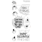 Sweet November Stamps Spider Salutations Clear Stamp Set snssshw23