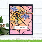 Lawn Fawn Sweet Spiders Stamps Dies Coloring Stencil Set Hang Out | color-code:alt1