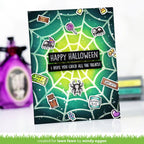Lawn Fawn Spiderweb Background Stencils lf3545 Catch All the Treats | color-code:alt1